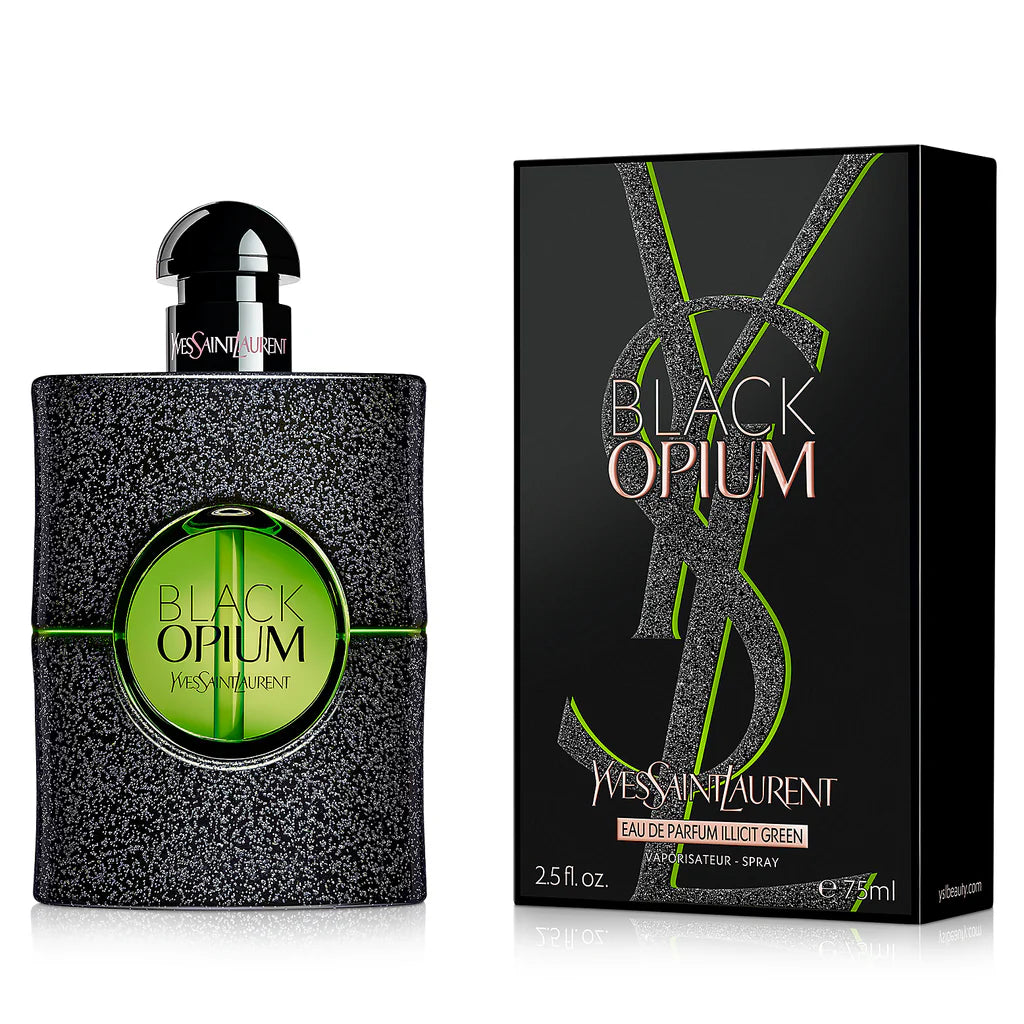 YVES BLACK OPIUM ILLICT GREEN