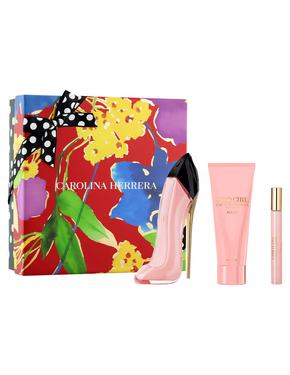 CAROLINA HERRERA SET GOOD GIRL BLUSH