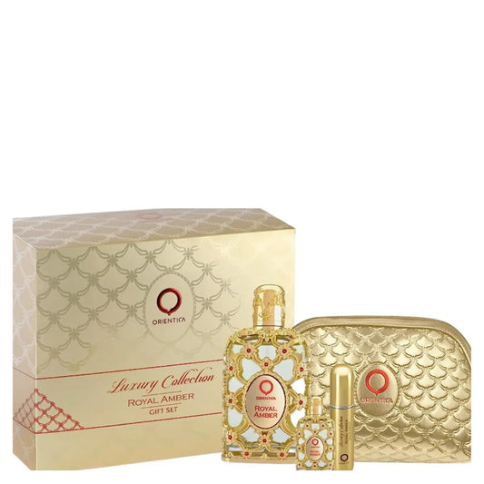ORIENTICA SET ROYAL AMBER