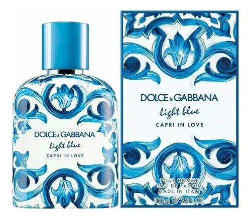 DOLCE & GABANNA LIGHT BLUE CAPRI MEN
