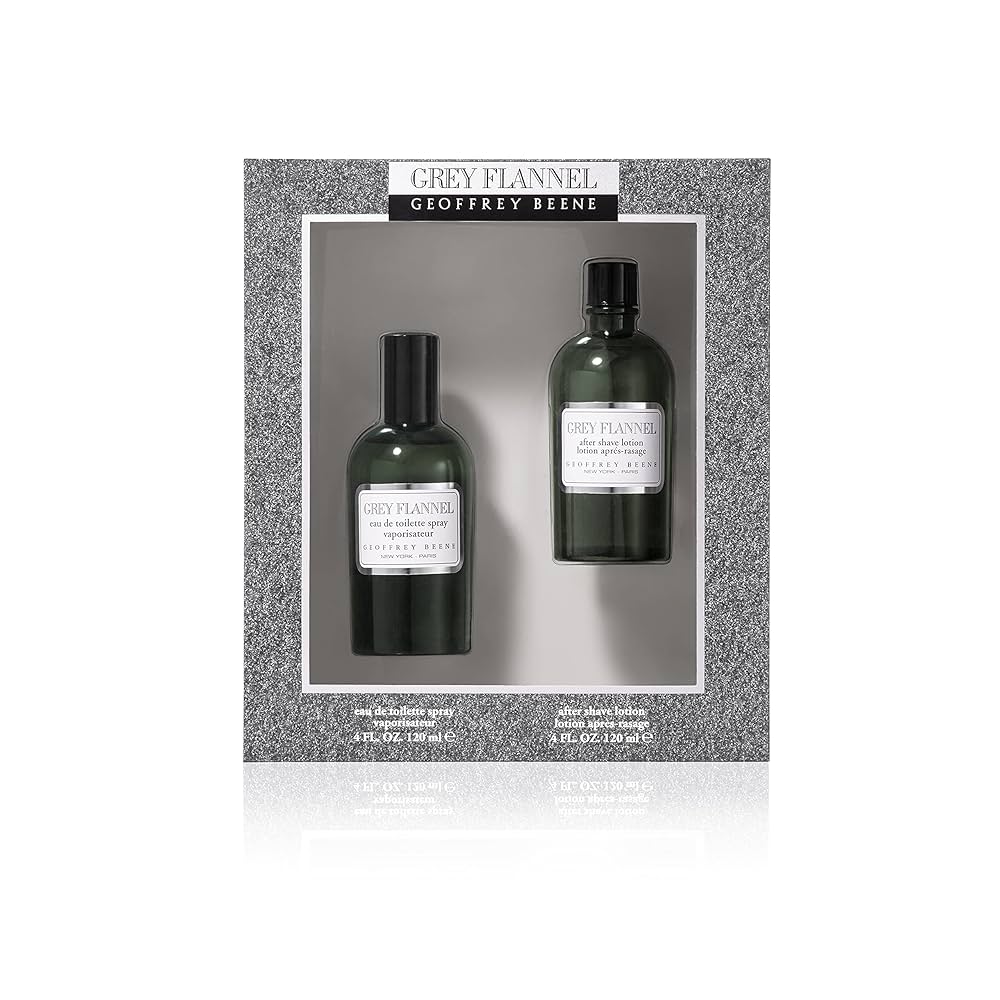 GEOFFREY BEENE SET GREY FRANNEL