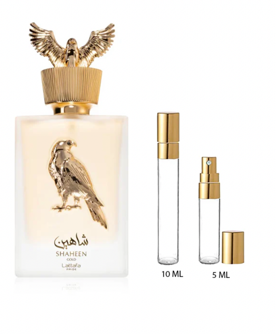 DECANTS LATTAFA SHAHEEN GOLD