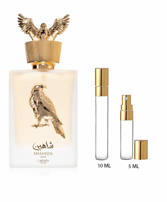 DECANTS LATTAFA SHAHEEN GOLD