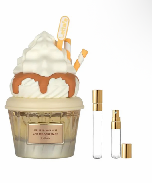DECANTS LATTAFA GIVE ME GOURMAND WHIPPED PLEASURE