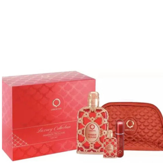 ORIENTICA SET AMBER ROUGE