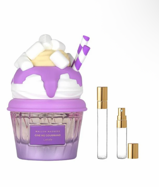 DECANTS LATTAFA GIVE ME GOURMAND MALLOW MADNESS