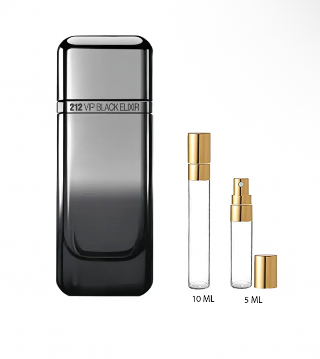 DECANTS CAROLINA HERRERA 212 VIP BLACK ELIXIR