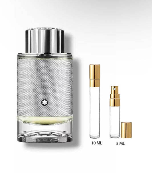 DECANTS MONTBLANC EXPLORER PLATINIUM