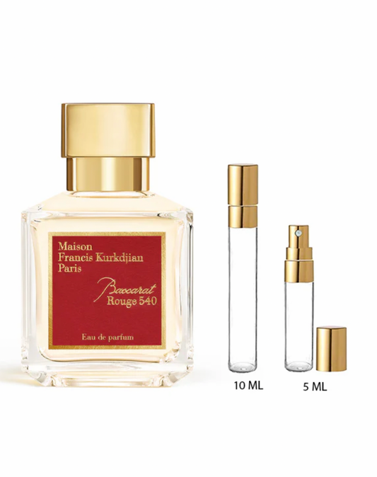 DECANTS MAISON FRANCIS KURKDIJAN BACCARAT ROUGE 540