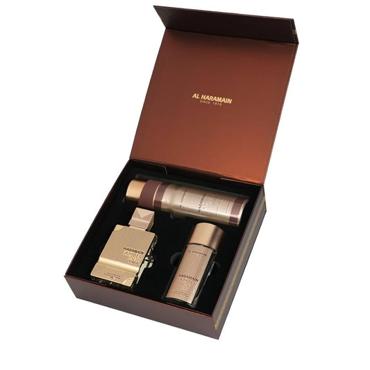 AL HARAMAIN SET AMBER OUD GOLD