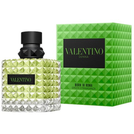 VALENTINO DONNA BORN IN ROMA GREEN STRAVAGANZA