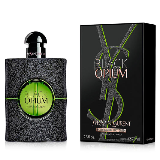 YVES BLACK OPIUM ILLICT GREEN